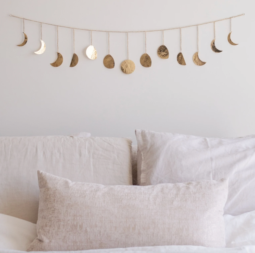 UK Moon Phase Wall Hanging