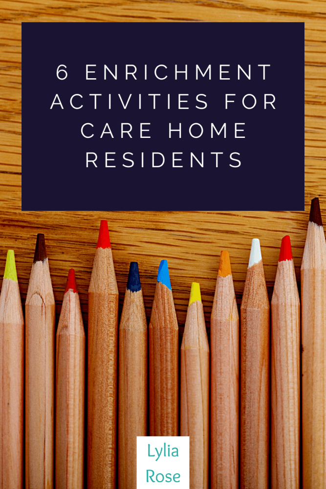 6 enrichment activities for care home residents