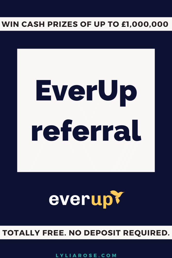 EverUp referral + UK app review