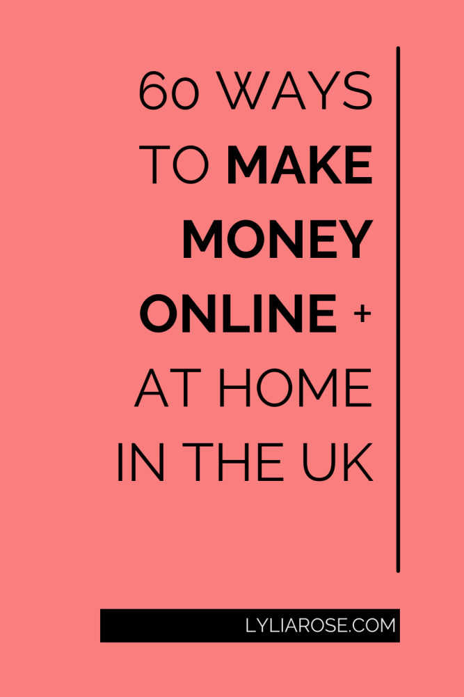60 ways to make money online + at home in the UK BLOG_BREAK 60 tried + tes