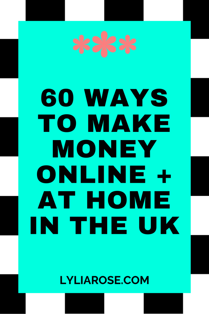60 ways to make money online + at home in the UK BLOG_BREAK 60 tried + tes