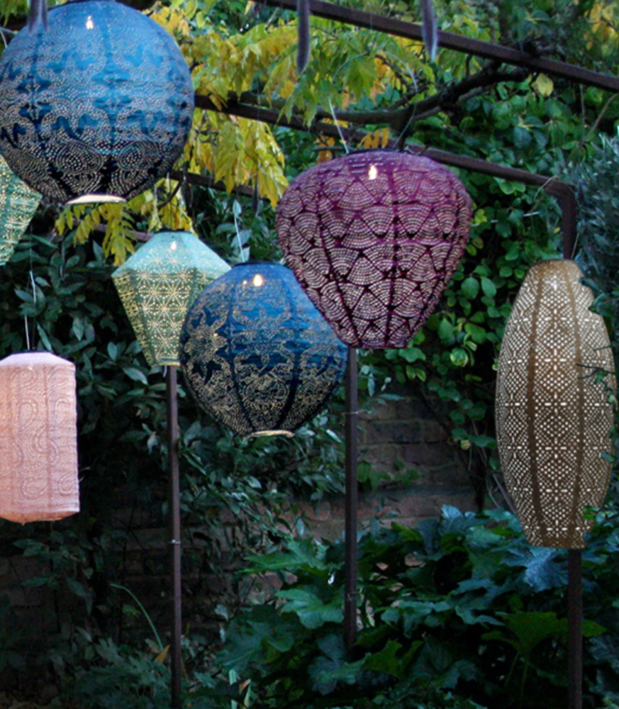 solar lanterns garden ornamental