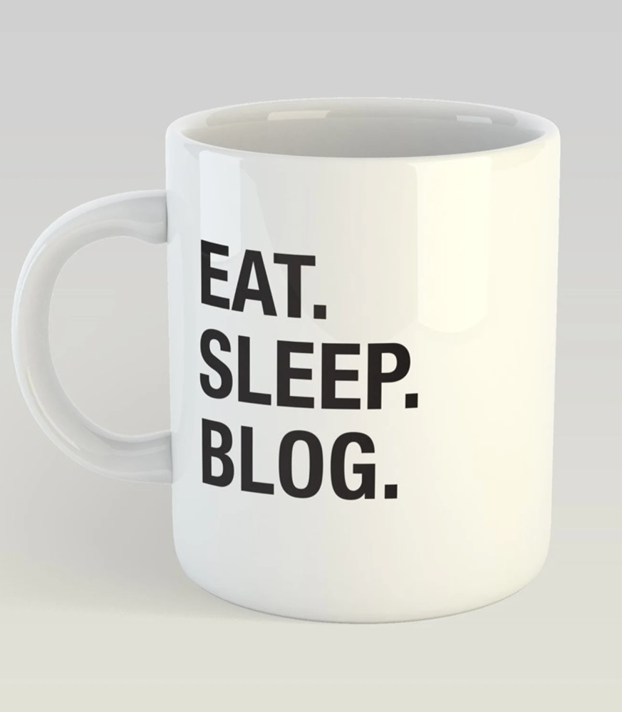 blogging mug