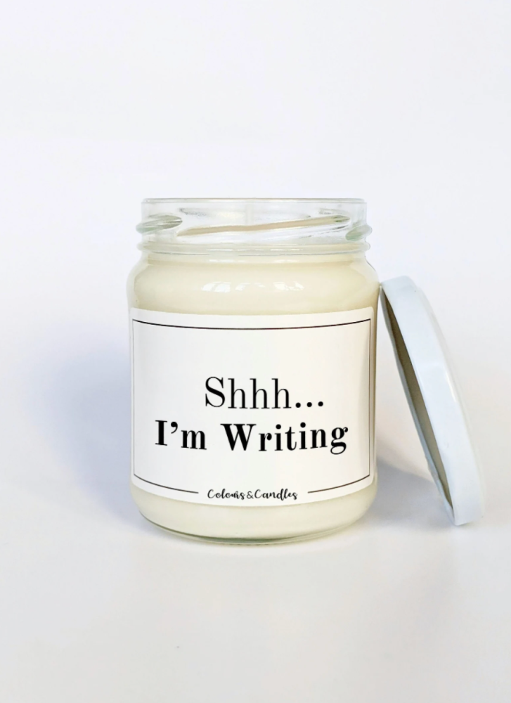 blogger candle gift
