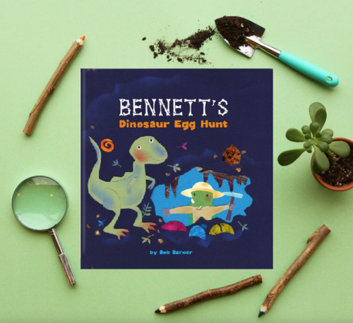 Personalised dinosaur book