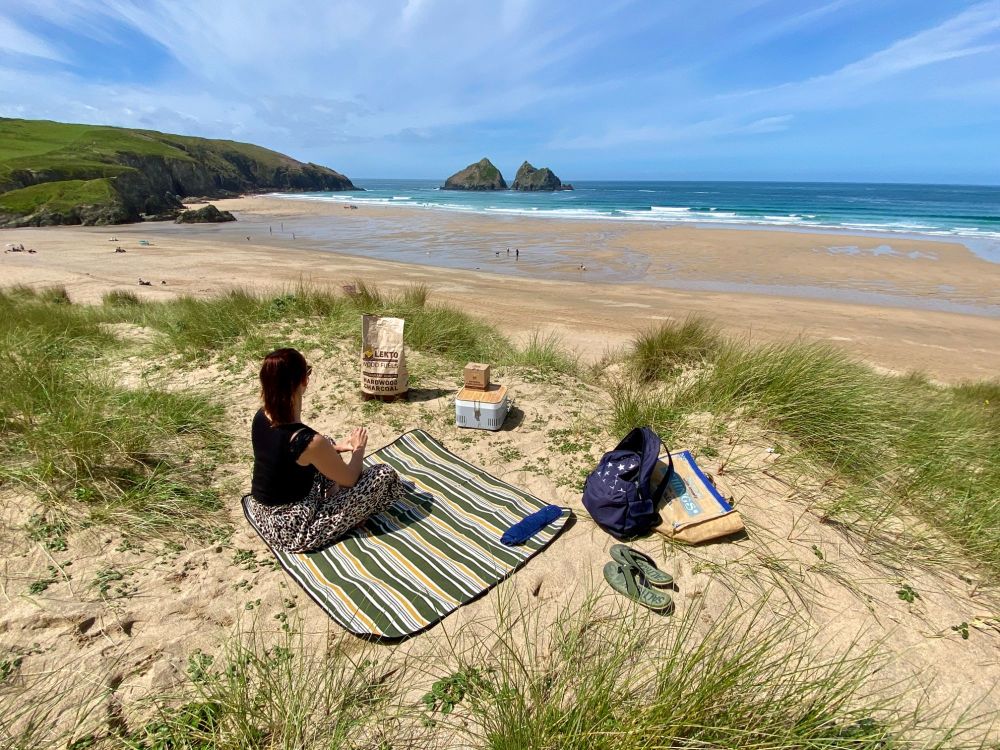 barbecue at the beach