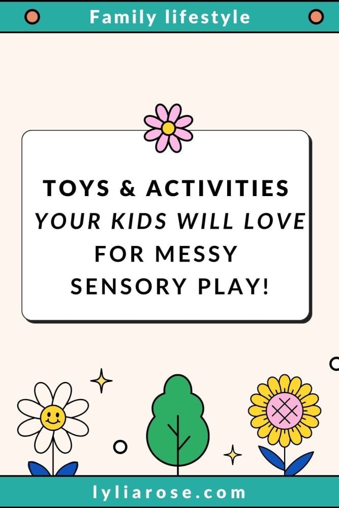 Toys and activities your kids will love for messy sensory play