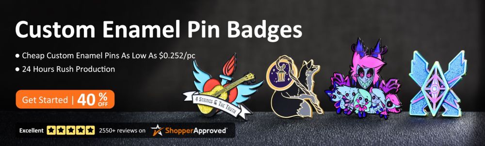 Custom Enamel Pin Badges