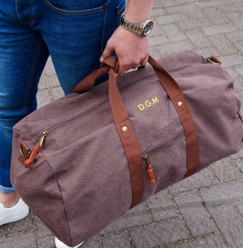 weekend away bag for him