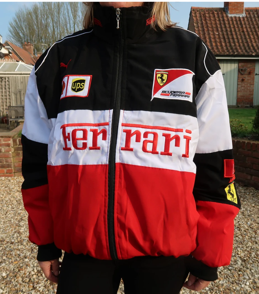 ferrari race jacket