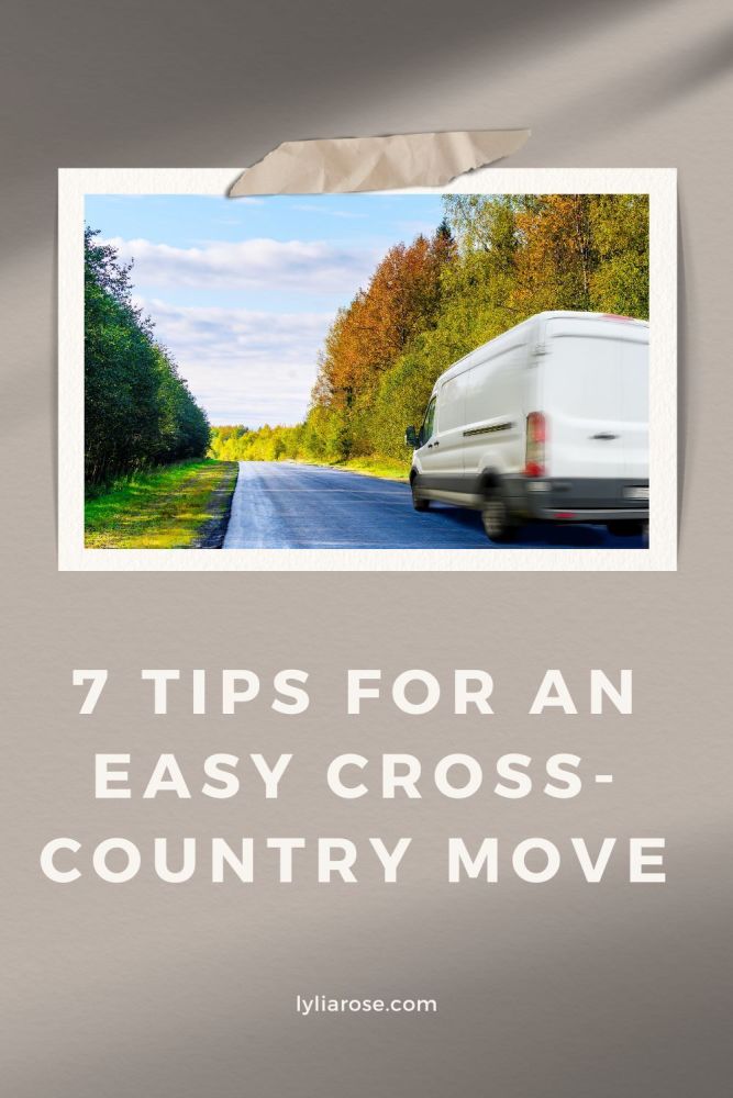 7 tips for an easy cross-country move