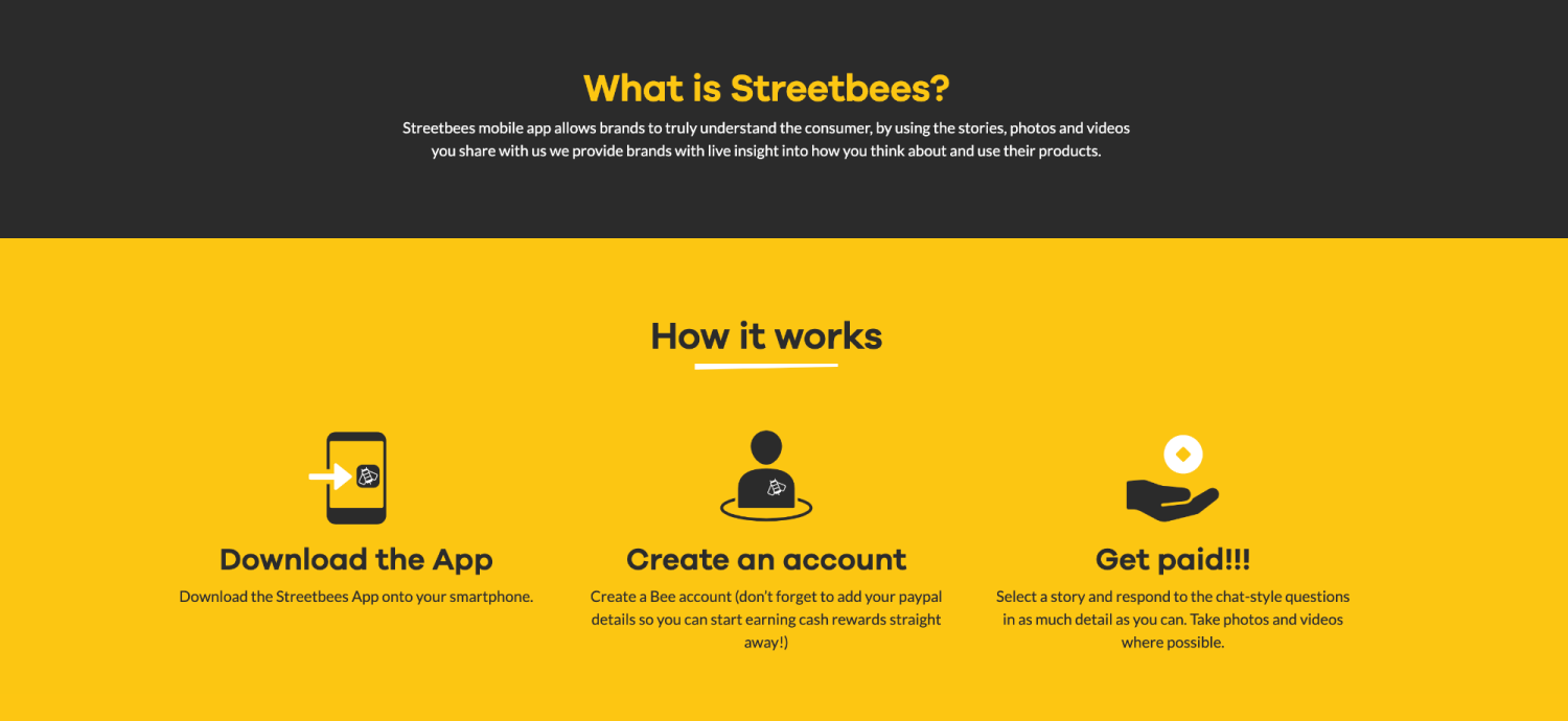 Streetbees app make money iphone