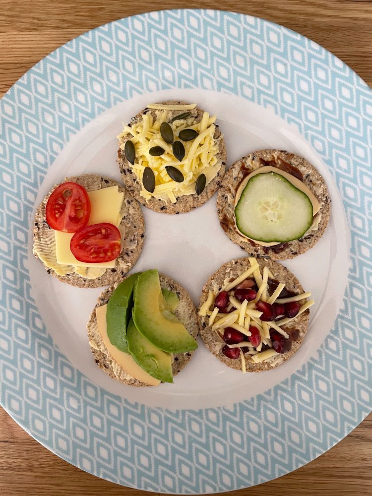 vegan oatcake toppings