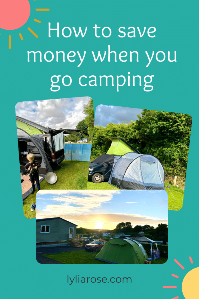 How to save money when you go camping