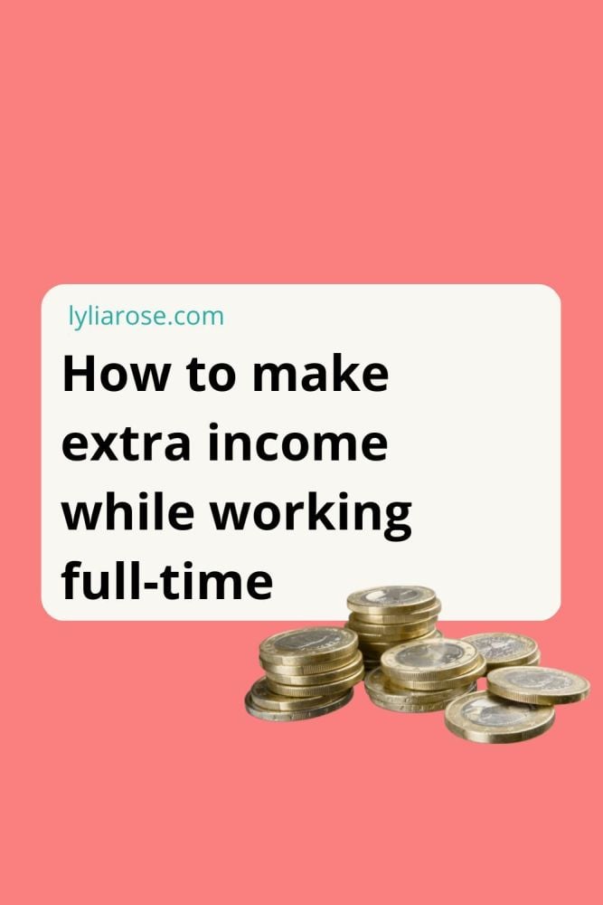 How to make extra income while working full-time