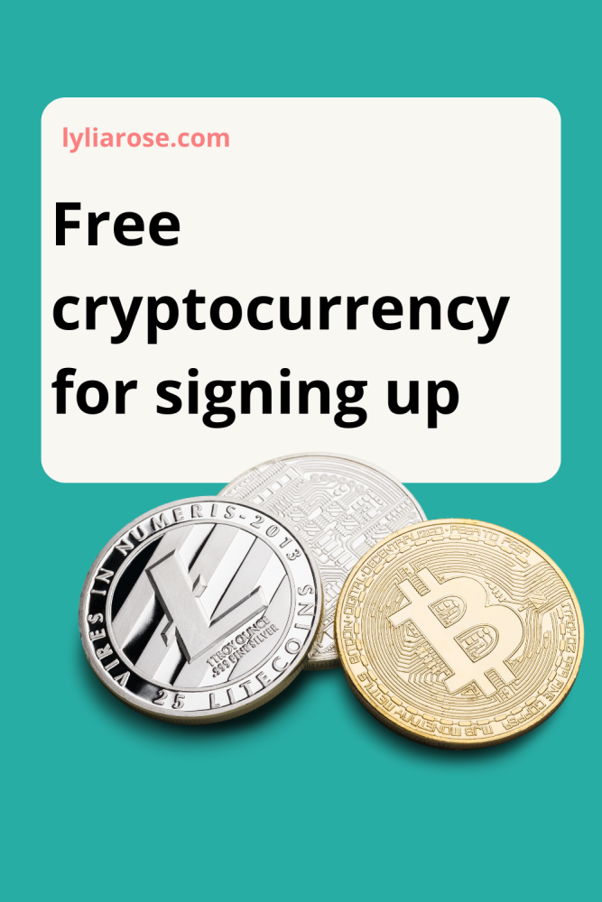 Free cryptocurrency for signing up