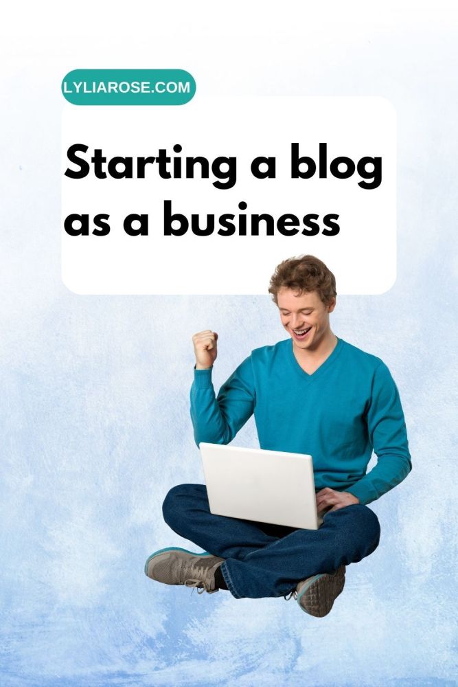 Starting a blog as a business