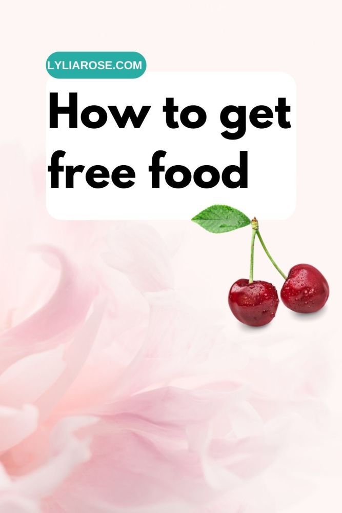 How to get free food