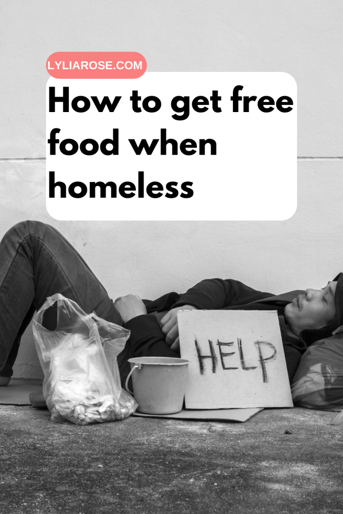 How to get free food when homeless