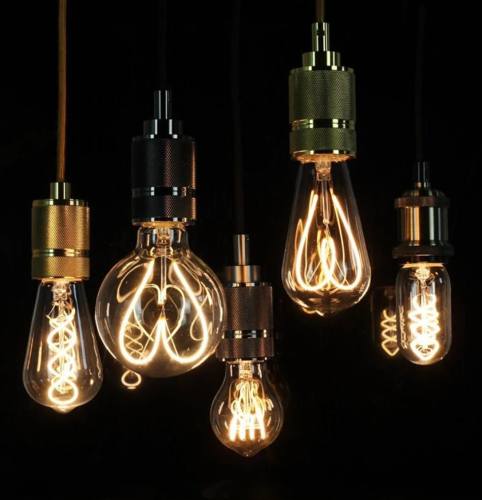 medium sized edison light bulbs
