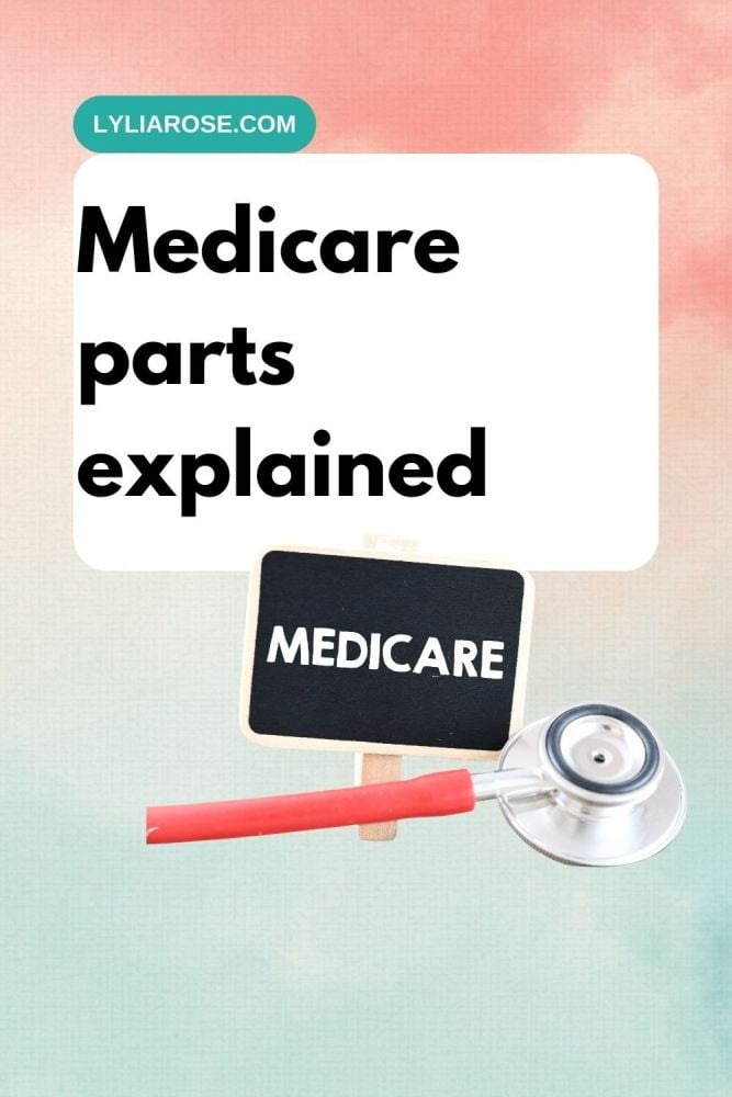 Medicare parts explained