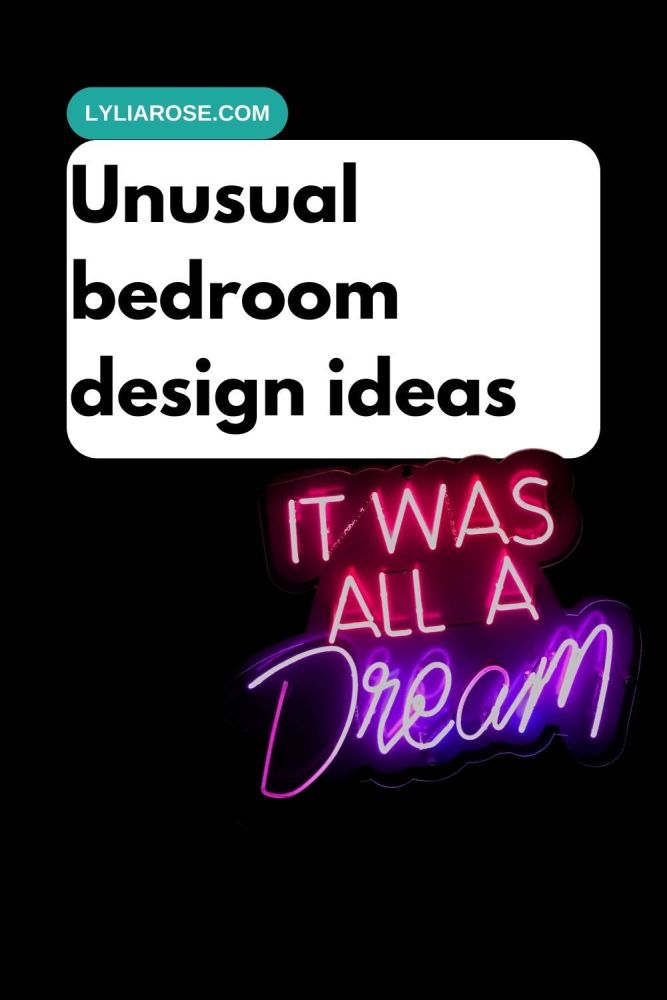 Unusual bedroom design ideas