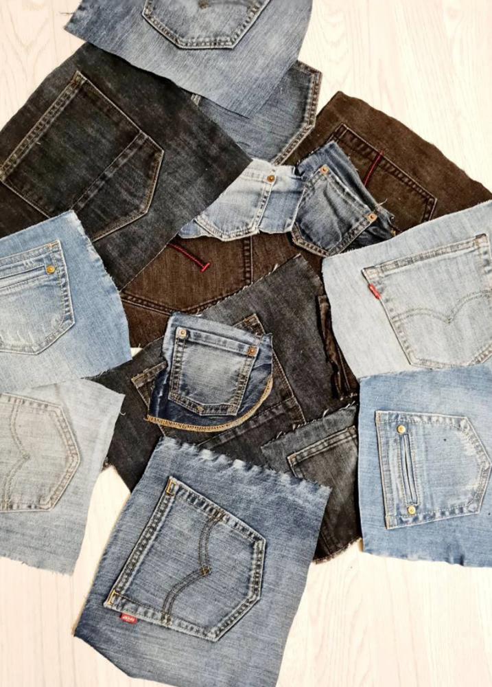 denim pockets for sale