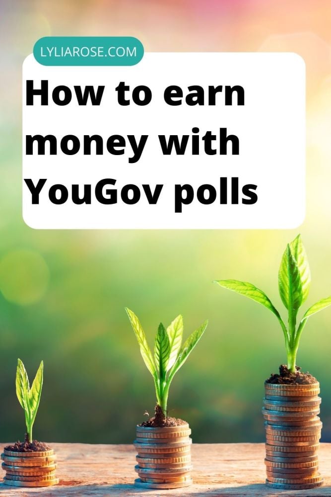 How to earn money with YouGov polls