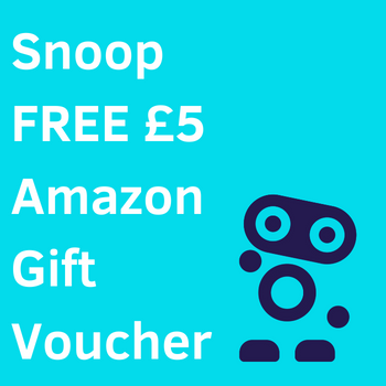Snoop FREE &pound;5 Amazon Gift Voucher