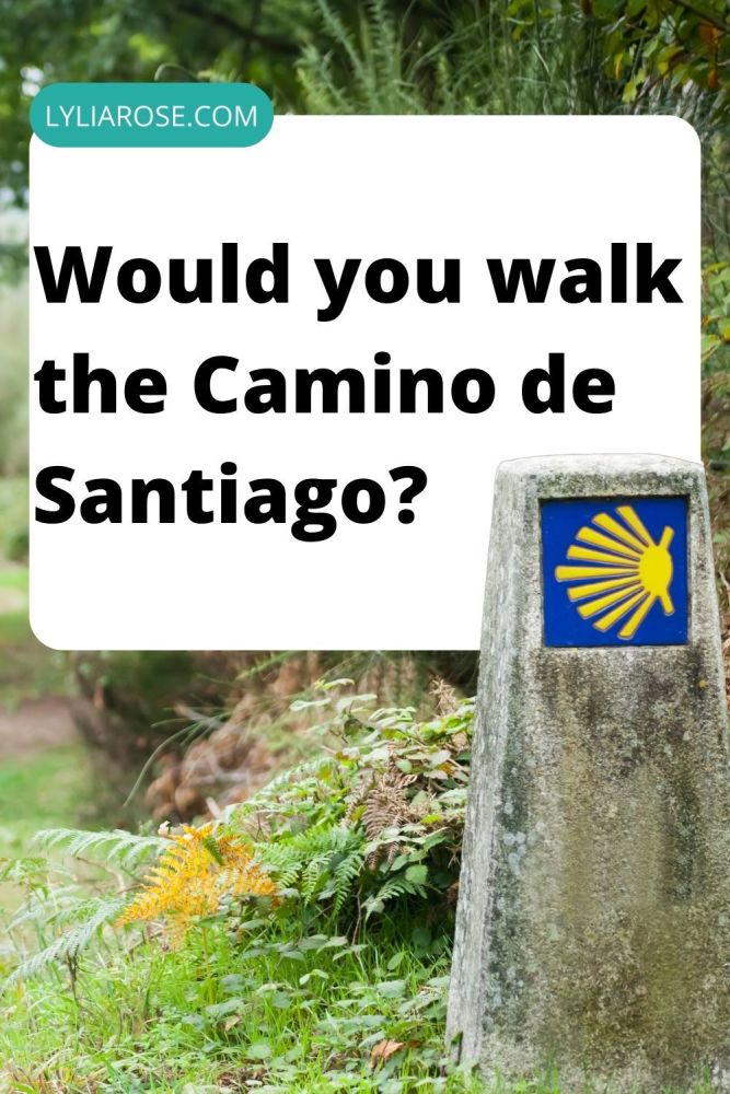 Would you walk the Camino de Santiago