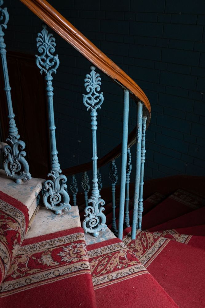 iron banister