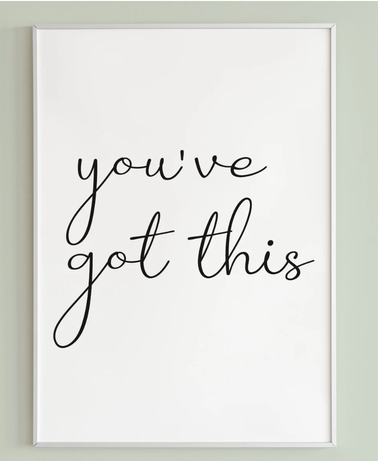 youve got this wall art print