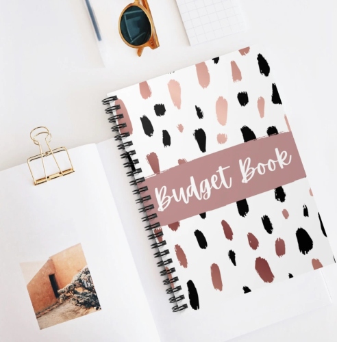 budget book planner for sale