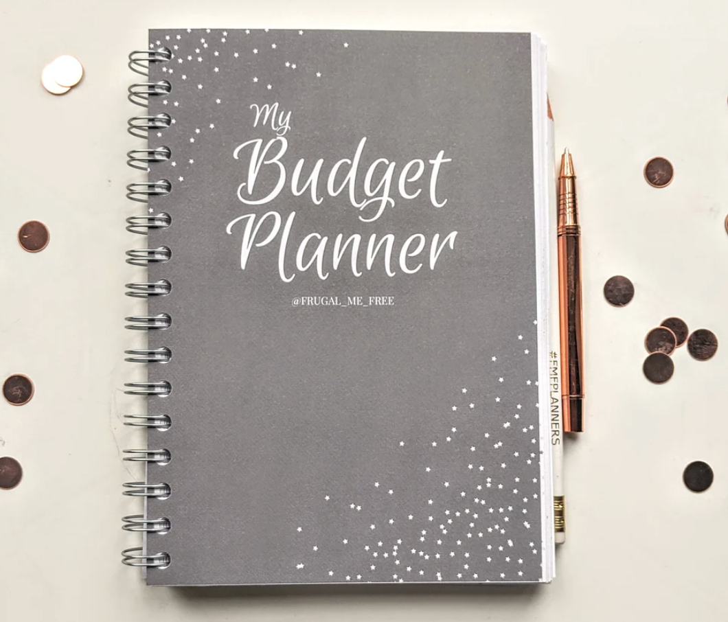 hardback budget planner book