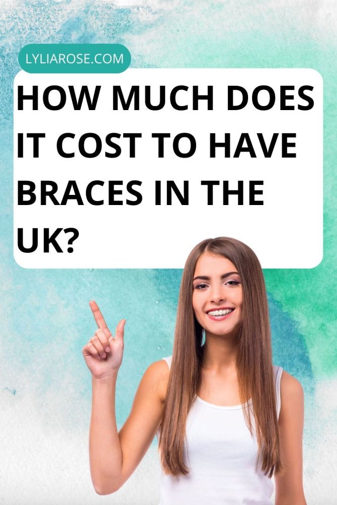 how much does it cost to have braces in the uk