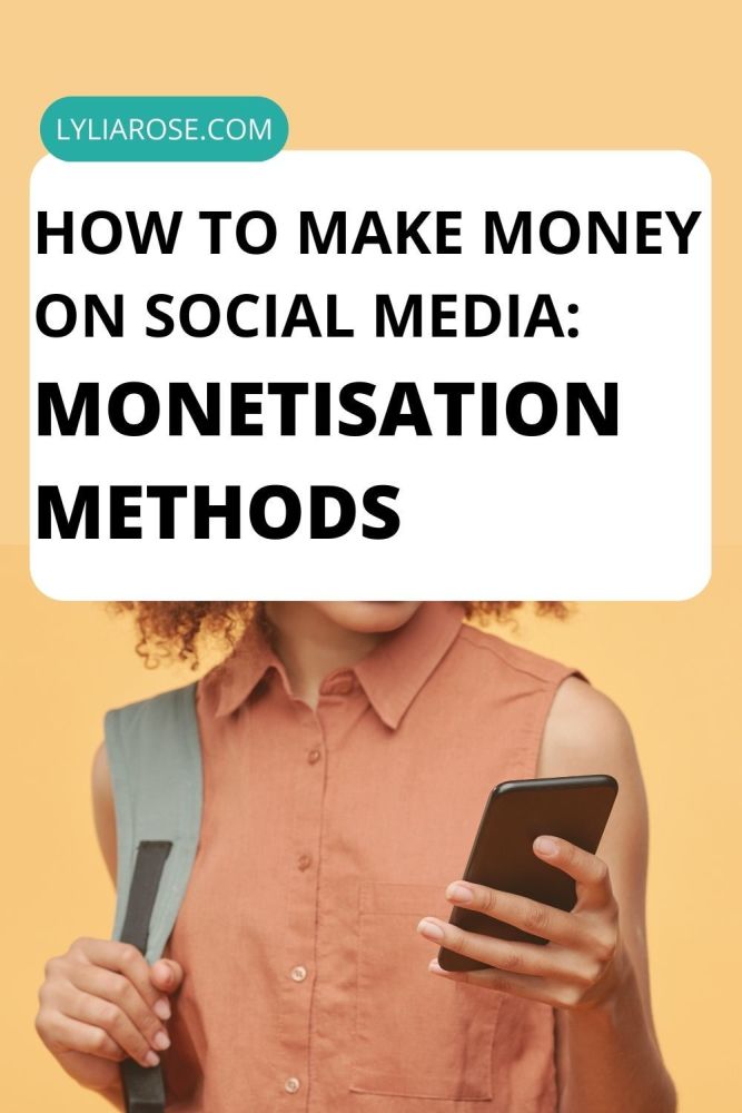 How to make money on social media