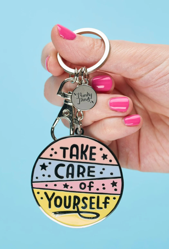 self care keyring