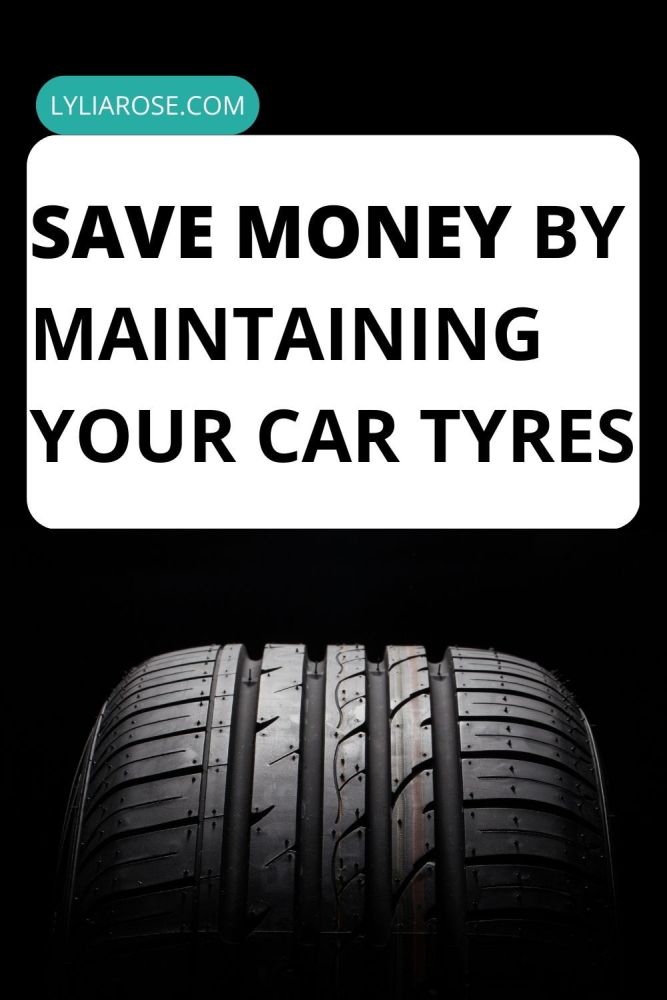 Save money by maintaining your car tyres