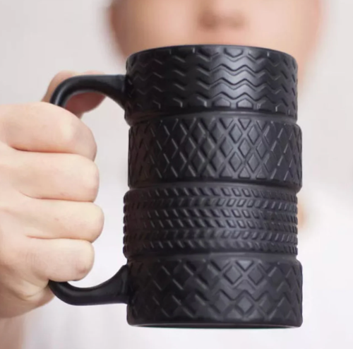 novelty tyre mug