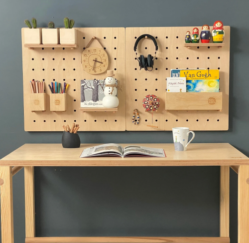 pegboard organiser