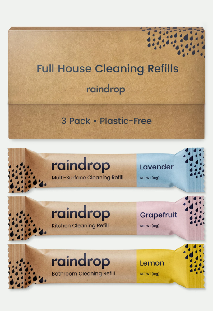 plastic free cleaning refills