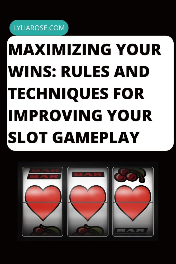 Rules and Special Techniques for Improving Your Skills Playing Slots (1)