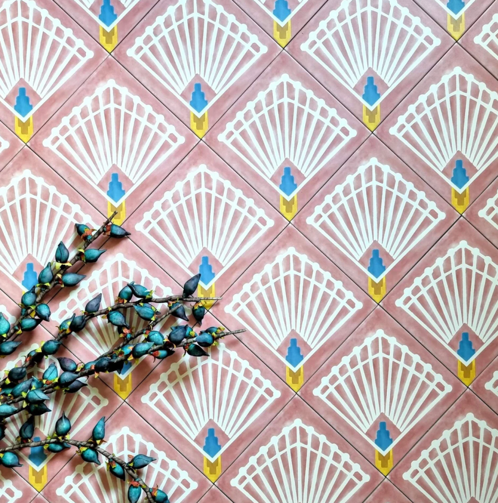moroccan print tiles