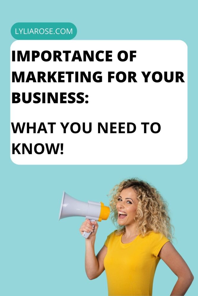 Importance of Marketing for Your Business What You Need to Know