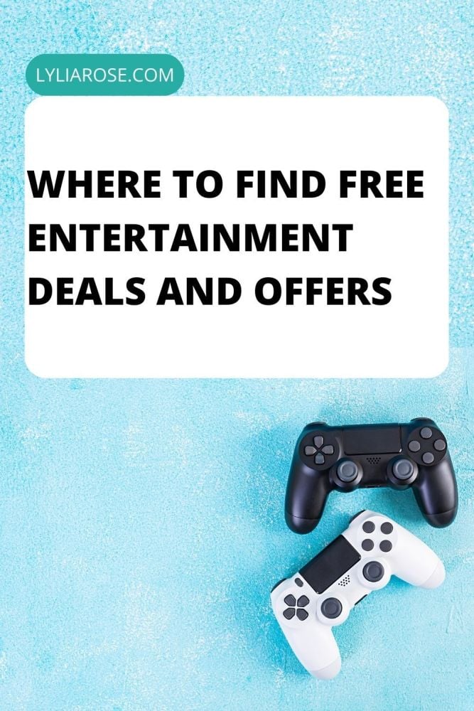 Where to Find Free Entertainment Deals and Offers