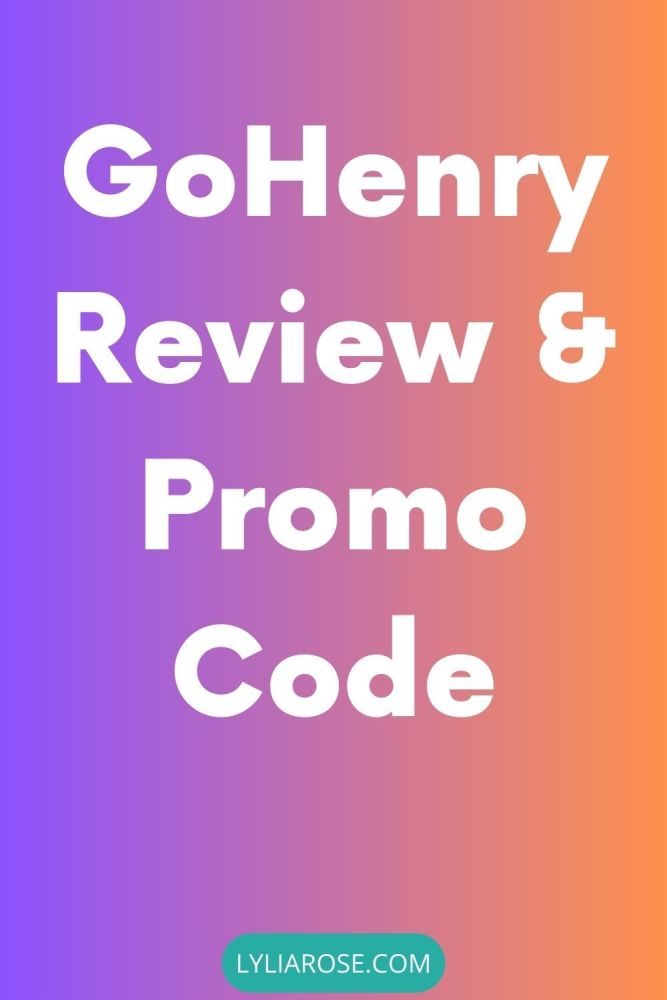 GoHenry Review &amp; Promo Code