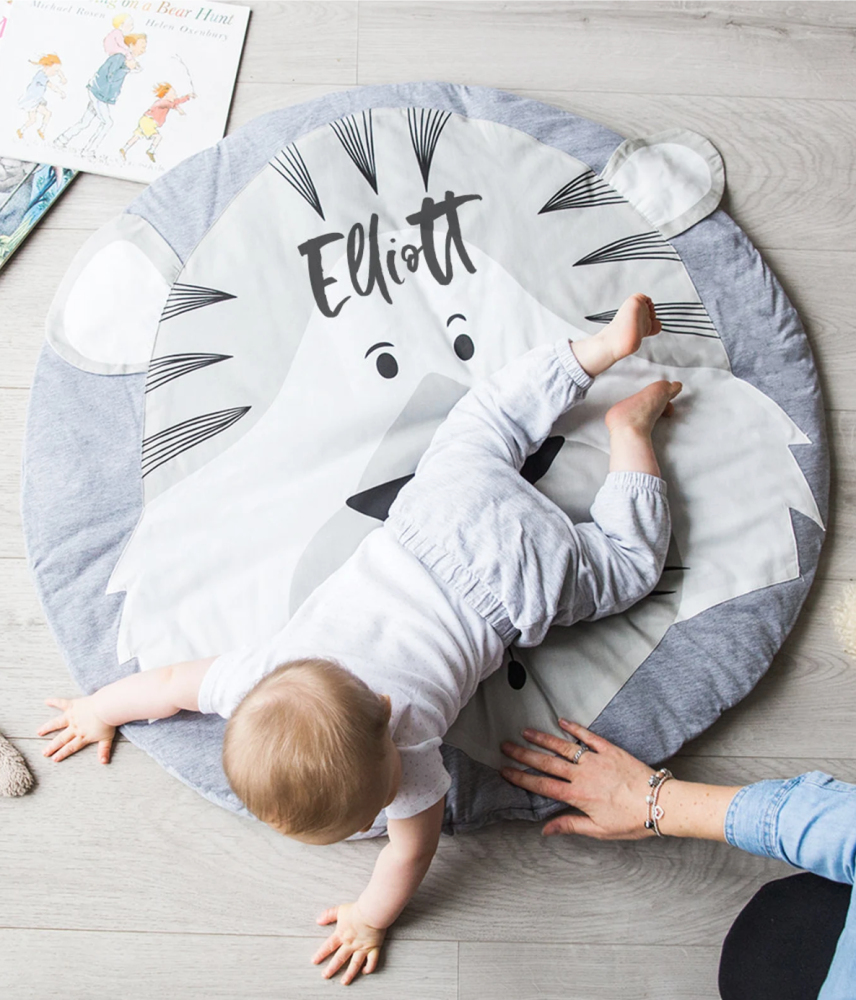 Personalised baby play mat