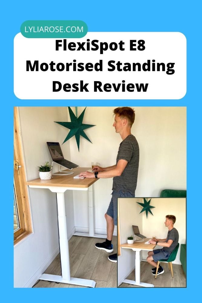 FlexiSpot E8 Motorised Standing Desk Review