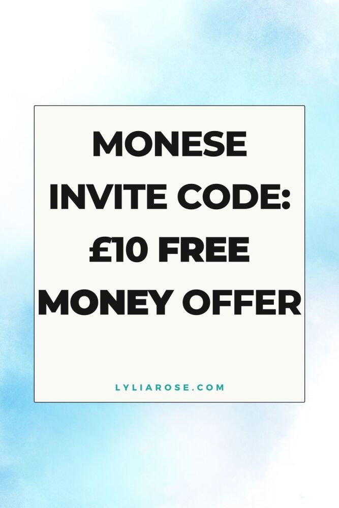 Monese Invite Code &pound;10 Free Money Offer Referral