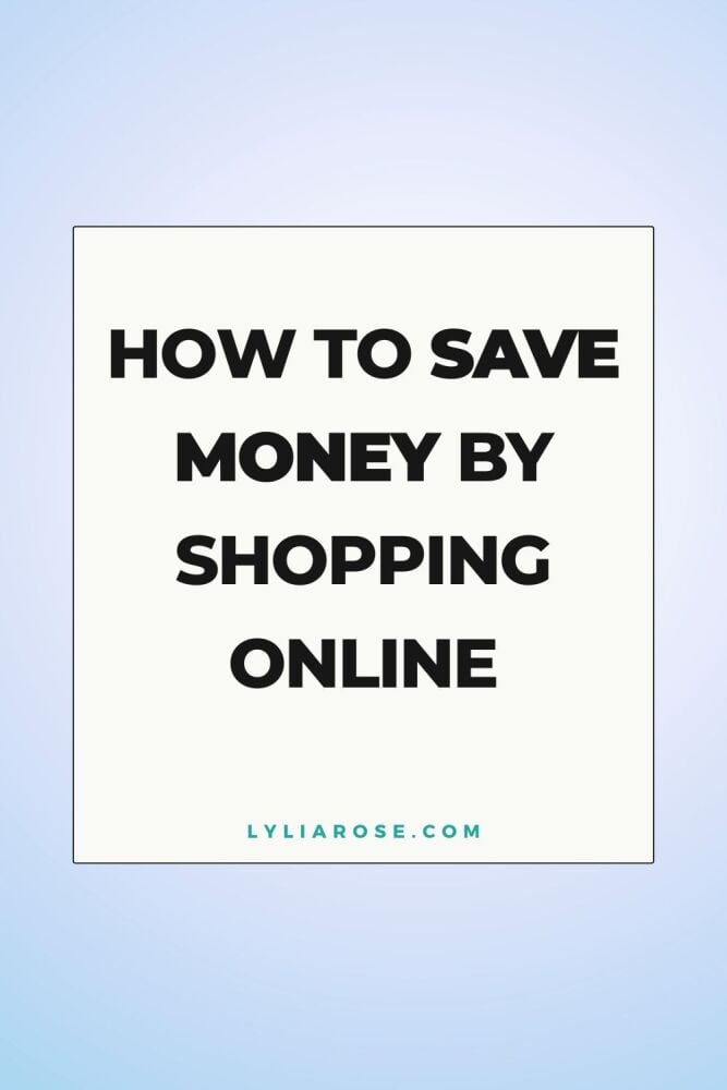 How to Save Money By Shopping Online